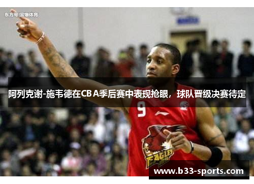 阿列克谢-施韦德在CBA季后赛中表现抢眼，球队晋级决赛待定